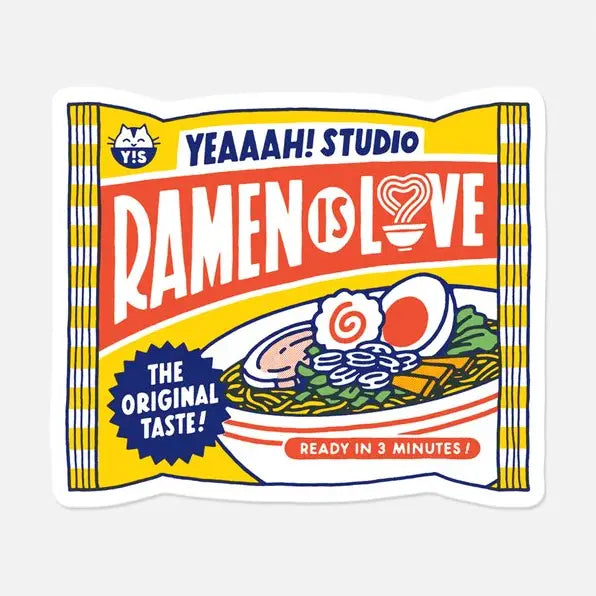 Ramen is love - sticker