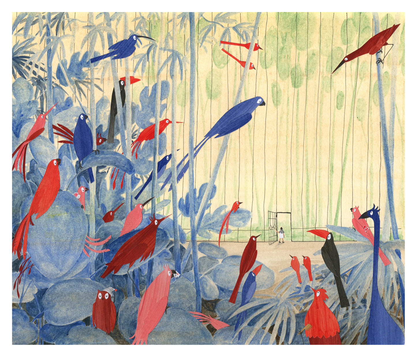 Nieuwsgierige Vogels