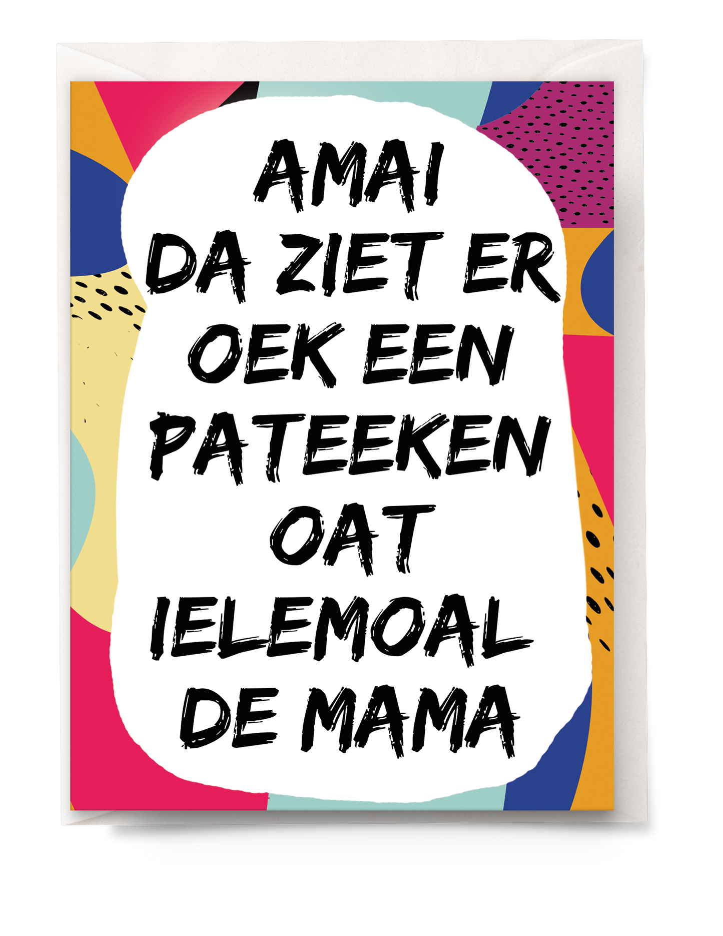 Greeting card - Tante Colette - Ielemoal de mama