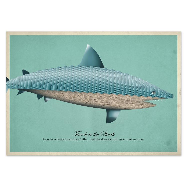 buy postcards with illustrations of fish