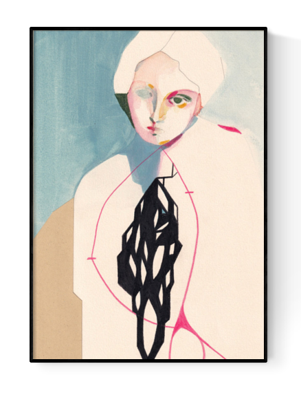 Buy woman's illustration by Angel Hernandez