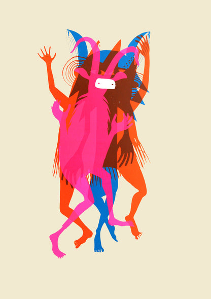 buy handmade screenprint by Céline Azorin