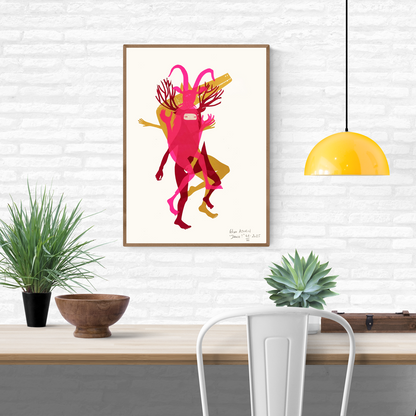 buy original screenprint by Celine Azorin