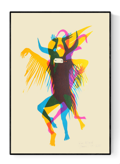buy Celine Azorin screenprint danse