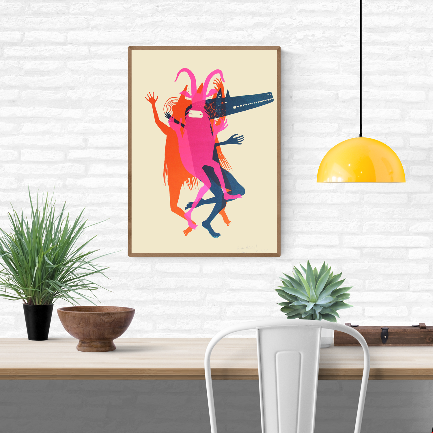 buy screen print by Céline Azorin from France