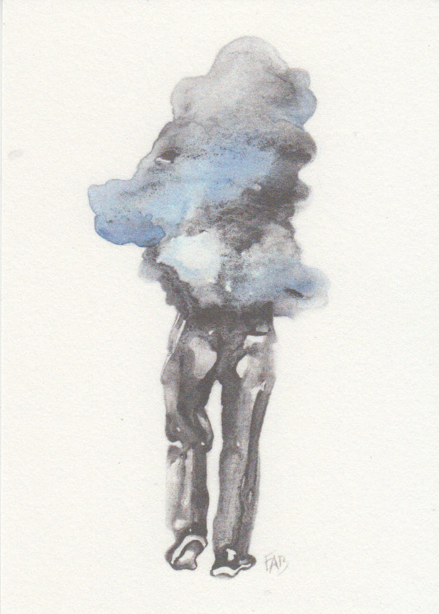 Buy cloud man artprint by FAB