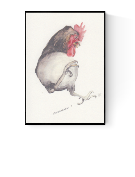 Buy illustration with rooster by FAB