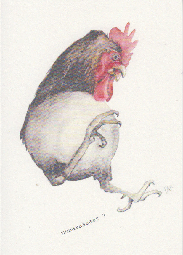 Buy artprint with rooster by FAB