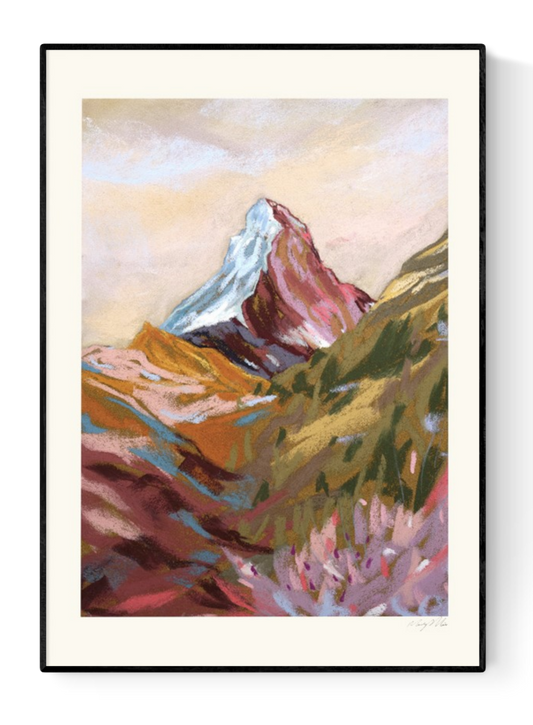 buy Matterhorn artprint by Mandy Maria