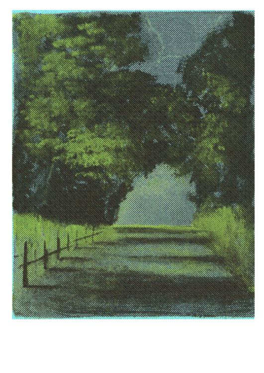 buy green landscape with trees illustration by Nattosito Sanlemo