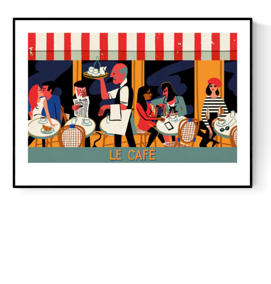 Le Café - Paul Thurlby