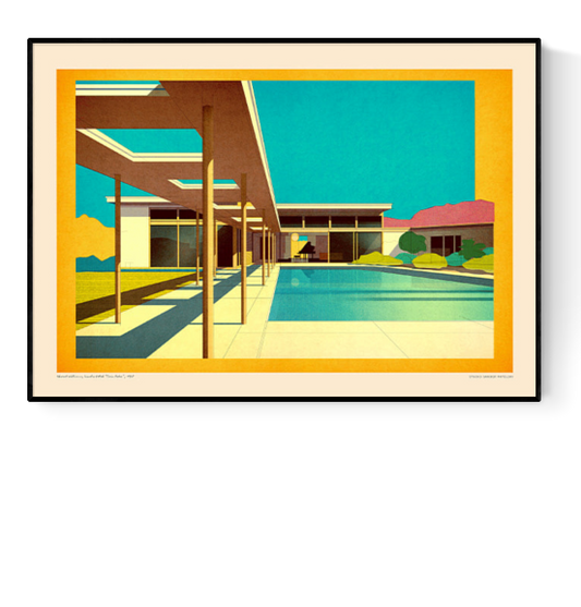 Buy summer stylish house illustration by Studio Sander Patelski