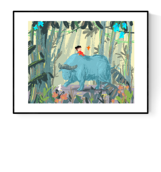 buy artprint from Willy Leung - year of the ox
