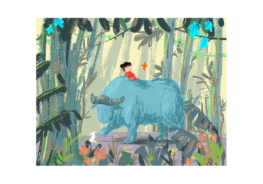 buy artprint from Willy Leung - year of the ox