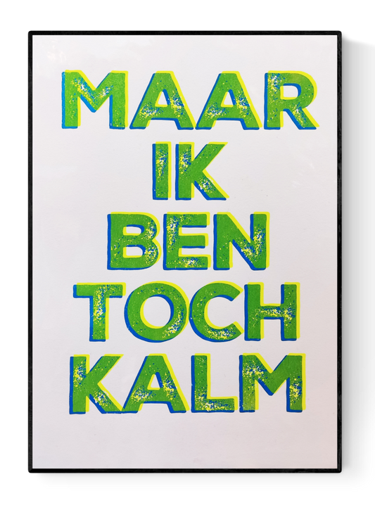 buy De Zeverij original screenprint