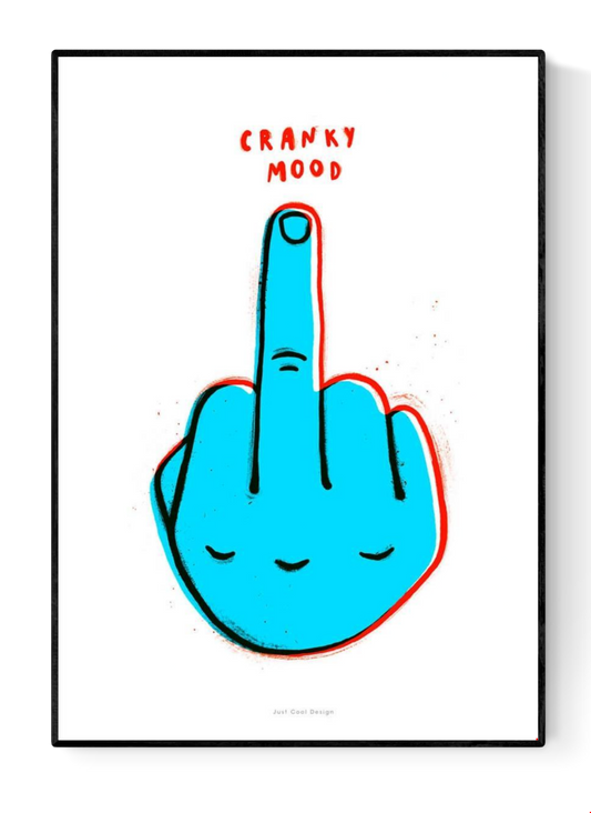 Colorful typography art print with the quote “All you need is faith, trust and pasta bolognese” in comic-style speech bubbles on a vivid red background — humorous kitchen wall art by Just Cool Design, perfect for food lovers and design enthusiasts.