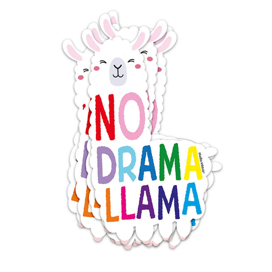 no drama llama - sticker