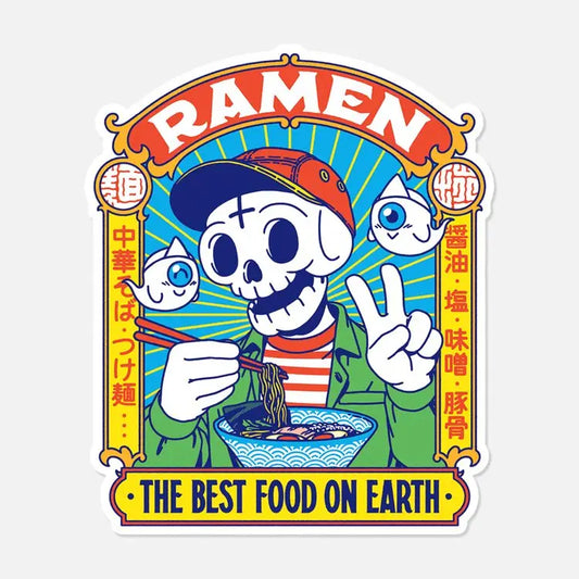 ramen best food - sticker