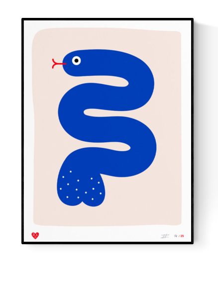 Buy dick snake illustration by Dicks don't lie