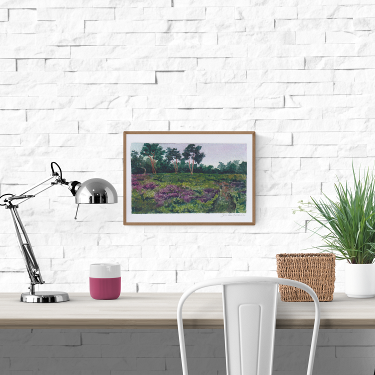 buy artprint with landscape by Stien van Kerckhoven 