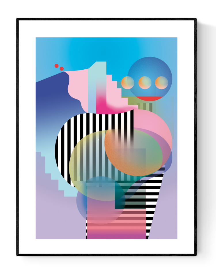 buy abstract illustration set called New York by Studio Frits