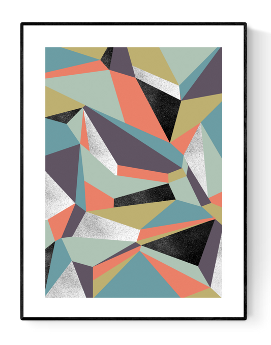 buy abstract illustration artprint stockholm By Studio Frits