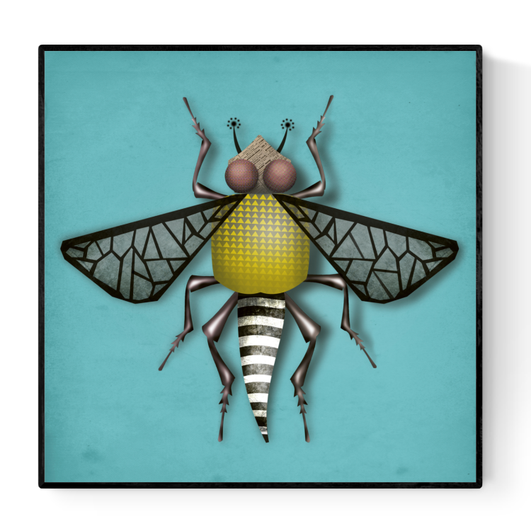 buy insect illustration artprint by Studio Frits