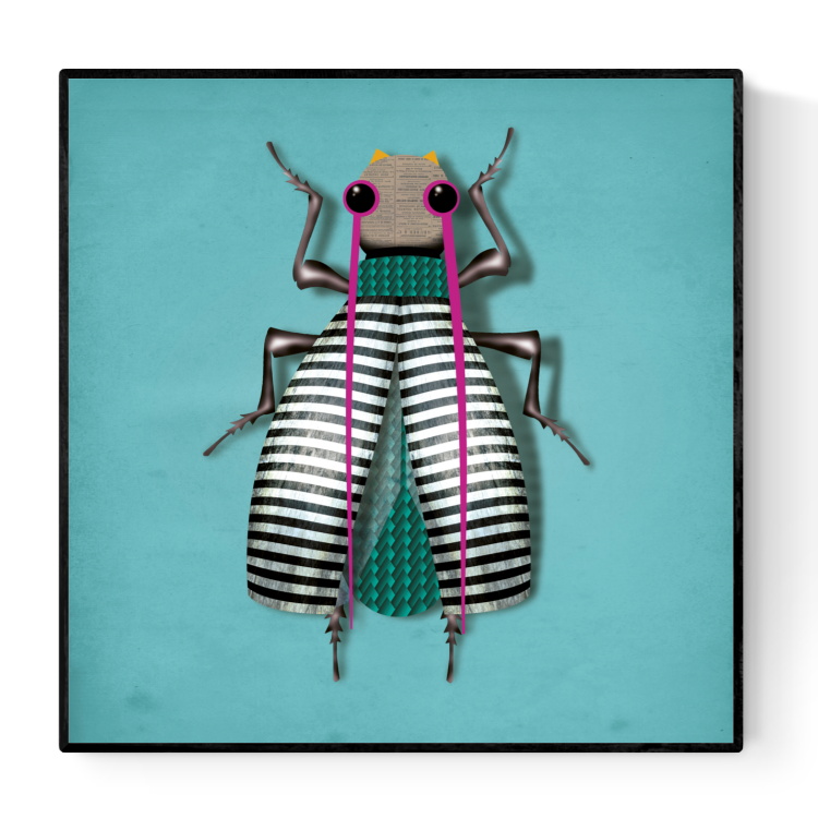 buy insect illustration by Studio Frits 