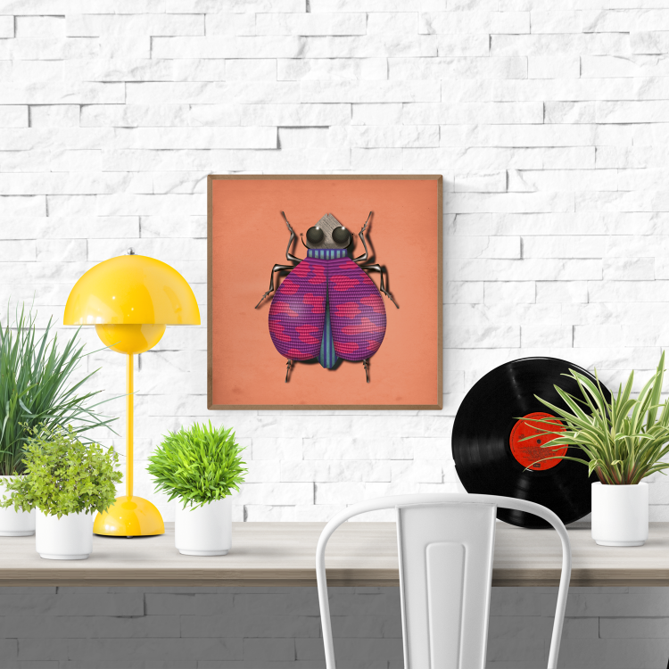 buy insect illustration artprint by Studio Frits