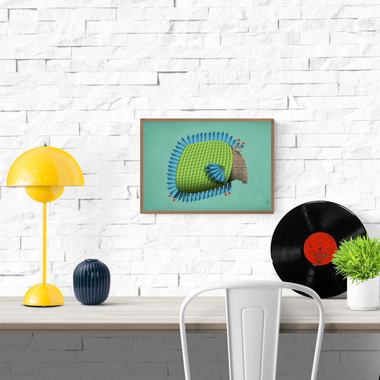 buy fish artprint by Studio Frits