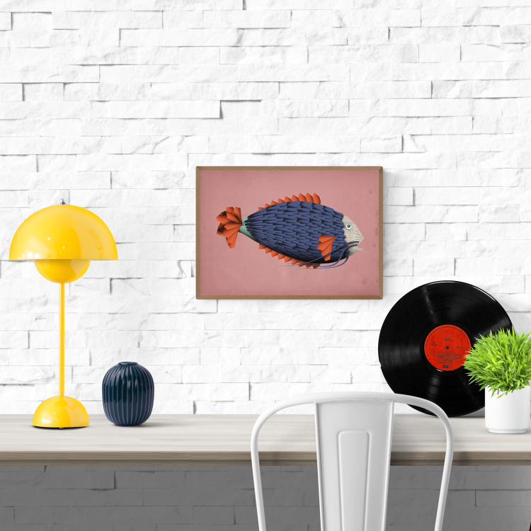 buy fish artprint by Studio Frits