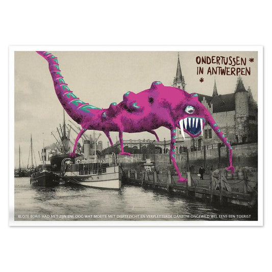 buy antwerp monster postcard
