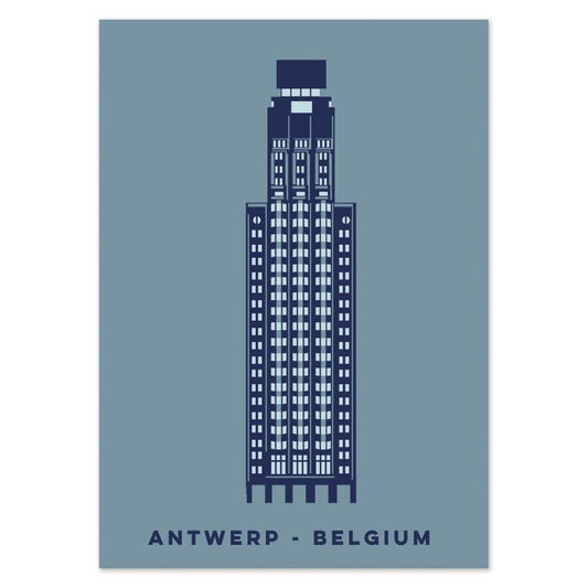 buy Antwerpen boerentoren postcard