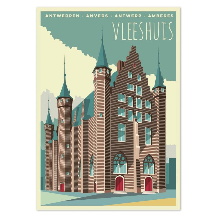 buy Antwerp Belgium vleeshuis postcard