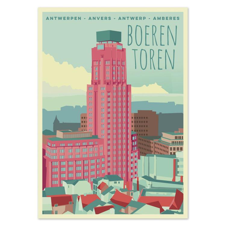 buy Antwerp boerentoren postcard