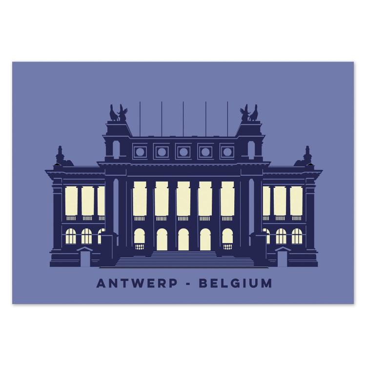 buy Antwerpen ksmka museum postcard