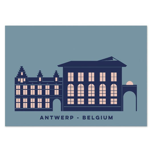 buy Antwerpen house of Rubens postcard