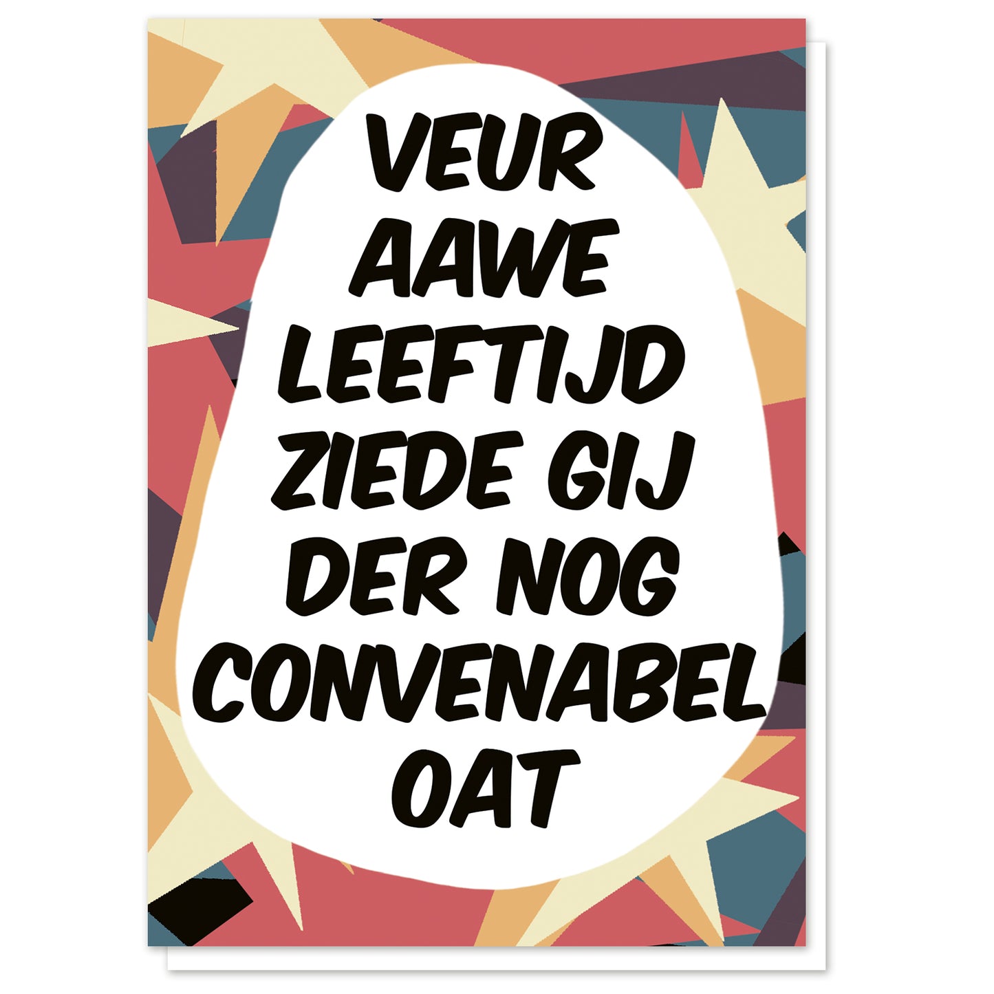 buy greeting card tante colette antwerp dialect