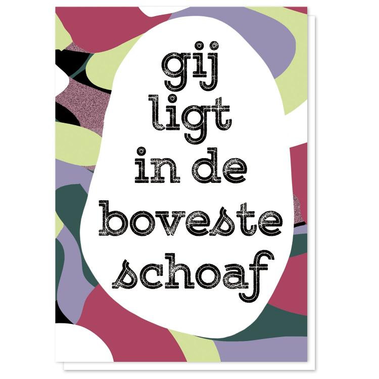 buy greeting card tante colette antwerp dialect