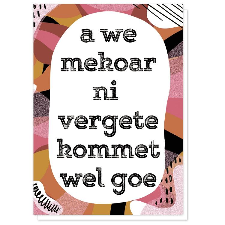 buy greeting card tante colette antwerp dialect